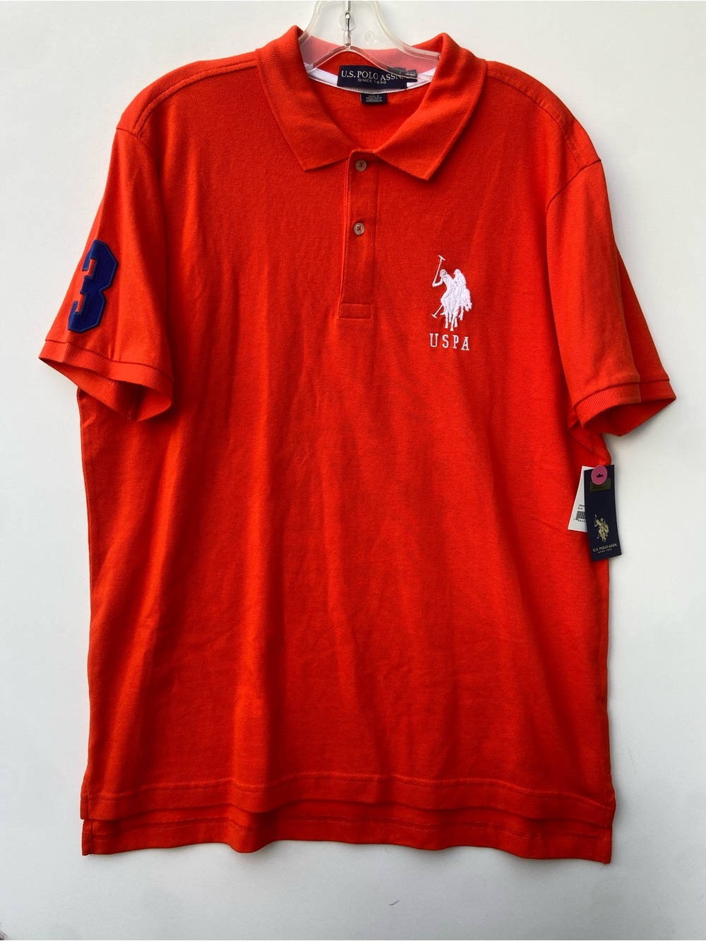 ❌SOLD❌NWT U.S. Polo Assn. Men's Red Polo Shirt